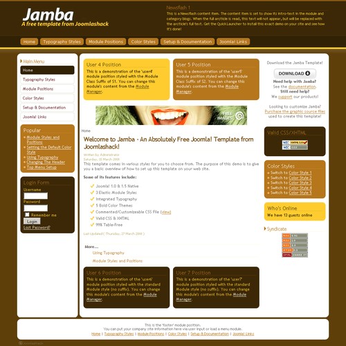 joomla-js-jamba-brown
